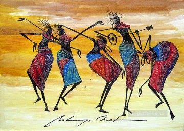 African Painting - Joyous from Africa